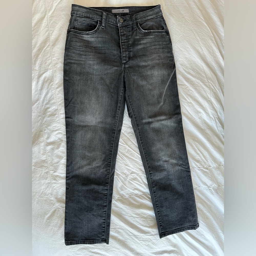 Joe’s jeans Grey straight leg denim size 26